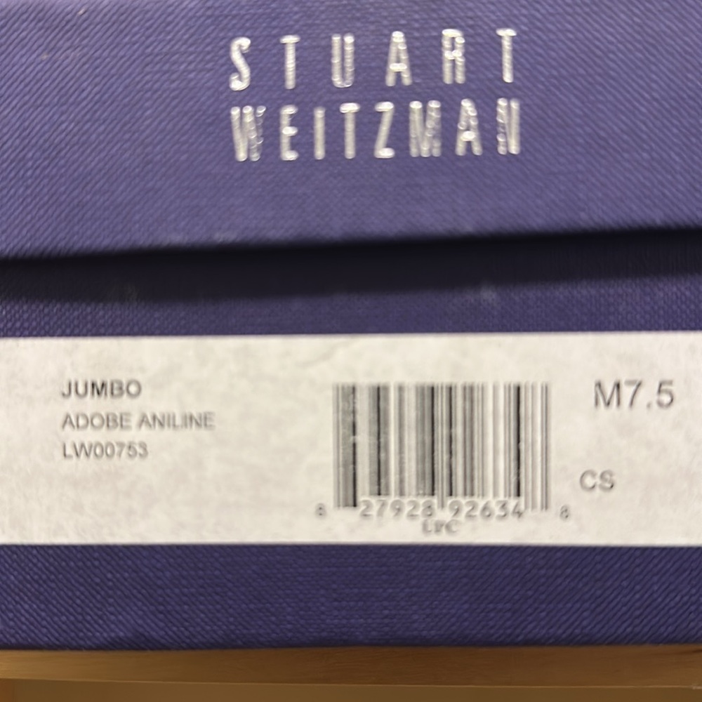 Stuart Weitzman Tan Heels with Bow Detail - Picture 8 of 9